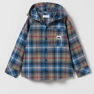 Big Boys 13-14 Zara Hooded Shirt